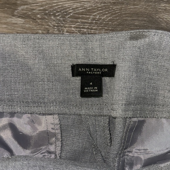 Ann Taylor Grey “The Trouser” Dress Pants - Picture 5 of 11